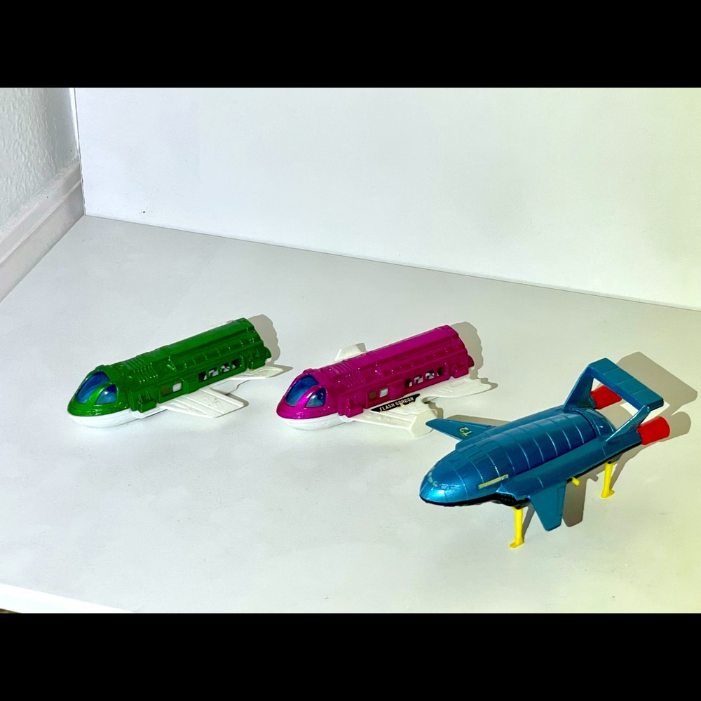 Vintage Flash Gordon thunderbirds collectibles